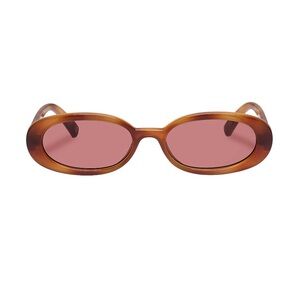 Le Specs Outta Love in Vintage Tort & Rose Sunglasses